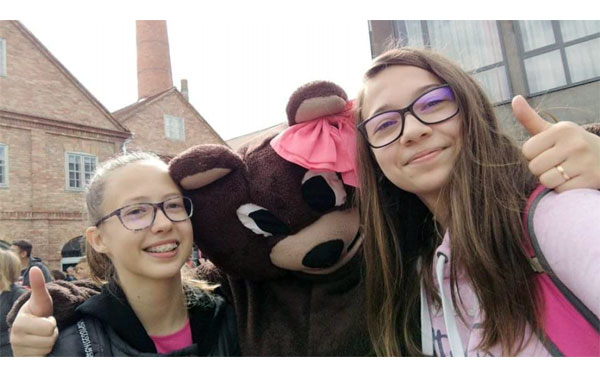 Belvárosisok a Medve Szabadtéri Matekversenyen