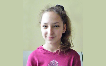 Gréta a Kazinczy Szép magyar beszéd verseny megyei fordulójának győztese